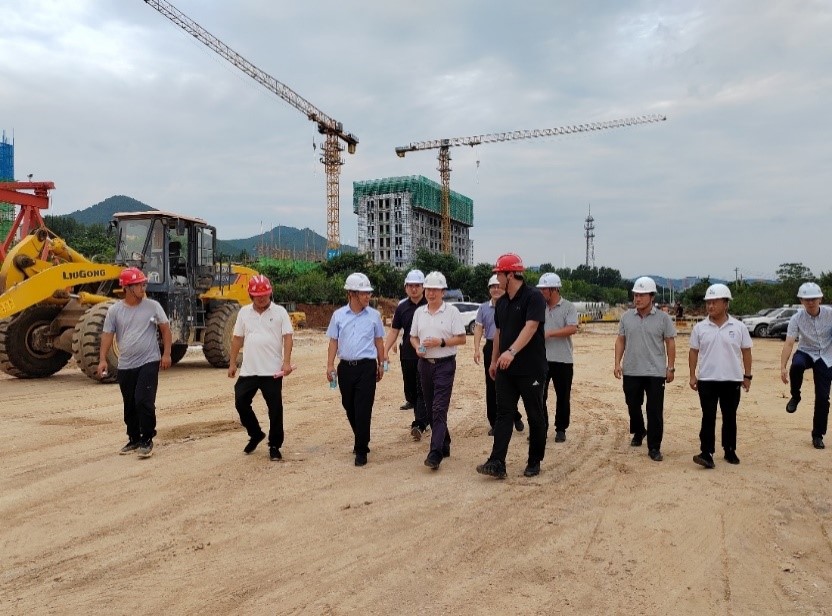 金衢设计集团对在建项目开展调研