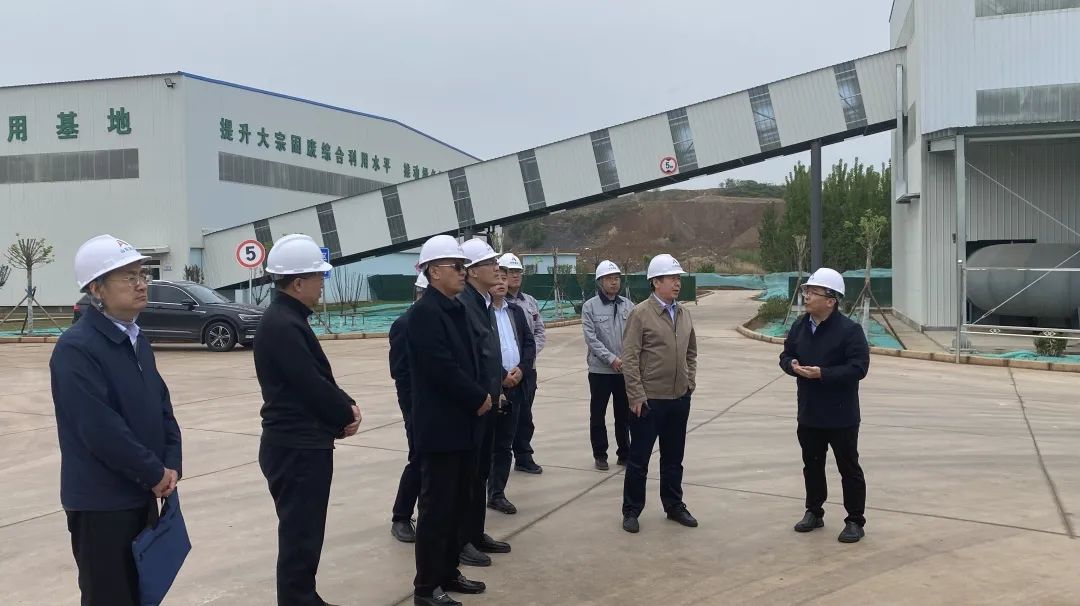 山东金衢设计咨询集团到山东高速建材集团所属公司进行调研考察
